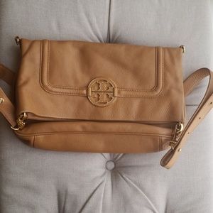 Used tory burch amanda fold over